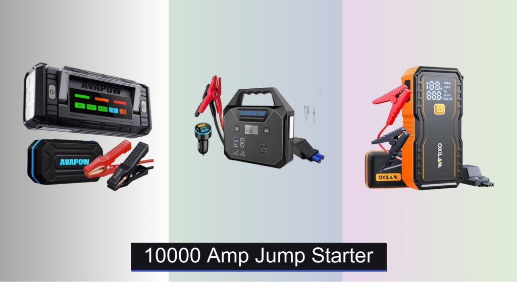 6 Best 10000 Amp Jump Starters of 2025